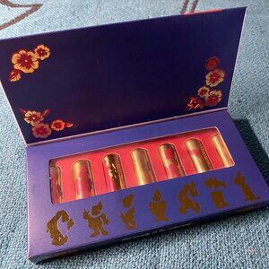 Besame x Disney Snow White 1937 Collection 7 Dwarfs Mini Lipstick Set NWT